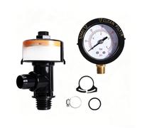 Allthingstore 98209800 Kit de válvula de alivio manual de alto flujo con manómetro y junta para filtros de piscina y spa, compatible con modelos CC200/CC150/CC100/CC75/CC50 y CCP100/CCP320/CCP420