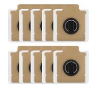 Allthingstore Bolsas de repuesto para aspiradora Dreame Z40 Station Wet Dry, mango inalámbrico que soporta funcionamiento continuo, aspiradora con mango inalámbrico, color blanco (paquete de 10)