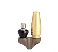 Allthingstore Boquilla turbo inversa de fuerza industrial 3600 PSI limpiador de tuberías de acero inoxidable con sistema de conexión rápida para limpieza de canalones de lavadora a presión (1/4 put+