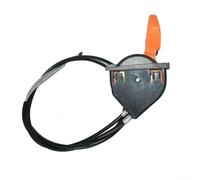 Allthingstore Cable de estrangulador de acelerador de repuesto y conjunto de palanca para AM136026 para kit de control de motor de cortacésped X500 X520 X540