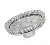 Allthingstore Cubierta de bomba de filtro de arena transparente para Intex 2006 L/H P6665, compatible con modelos 58397 58515 P03867, tapa de plástico con junta (junt base)