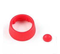 Allthingstore Cubierta de botón de expulsión prémium para SC ideal para Cayenne para Panamera para Macan 911 que mejora el aspecto del vehículo (rojo)