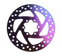 Allthingstore Disco de freno para scooter de 140 mm para rotor, repuesto de 6 pernos de acero inoxidable para Ninebot F20/F30/F40, para pieza de scooter Kugoo (140 mm colorido)