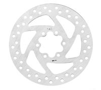 Allthingstore Disco de freno para scooter de 140 mm para rotor, repuesto de 6 pernos de acero inoxidable para Ninebot F20/F30/F40, para pieza de scooter Kugoo (140 mm)