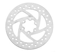 Allthingstore Disco de freno para scooter de 140 mm para rotor, repuesto de 6 pernos de acero inoxidable para Ninebot F20/F30/F40, para pieza de scooter Kugoo (120 mm)