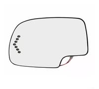 Allthingstore Espejo retrovisor térmico para el lado del conductor con indicador de señal de giro compatible con Chevy Silverado/Avalanche, para GMC Sierra/Yukon 2003-2007, OEM 88944391, negro