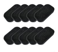 Allthingstore Esponja de filtro de aire para GX160 para cortacésped GX200, sustituye a 17211-ZB2-000, elemento de filtro de espuma 132 x 73 x 22 mm, negro (paquete de 5) (10 unidades)