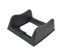 Allthingstore Estante multifuncional para exhibición de llantas y llantas de coche, soporte de almacenamiento de garaje para ruedas, construcción ABS, negro, 10,3 x 5 x 29 cm