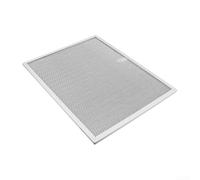 Allthingstore Filtro de aluminio de la campana extractora 36x30x2cm Pantalla de grasa multicapa para la calidad del aire de la cocina Plata