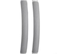 Allthingstore Fundas para manijas de refrigerador, 2 pares, protectores anticolisión de poliuretano para nevera, horno, lavavajillas, protectores lavables para electrodomésticos de cocina, negro
