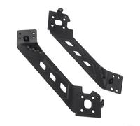 Allthingstore Juego de viga lateral de aleación de aluminio para scooter eléctrico Kukirin G2 PRO DB, piezas de repuesto en negro (izquierdo + derecho)