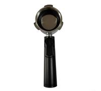 Allthingstore Manija del portafiltro de la máquina de café de 51m m con la cesta del filtro del diseño sin fondo para la elaboración