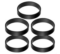 Allthingstore Paquete de 5 correas para aspiradora Rainbow PN-2, PN-2E, R-1650, R-2800, R-4375, compatibles con modelos E2, E-Type 12, D3, D4, piezas de repuesto de goma resistente