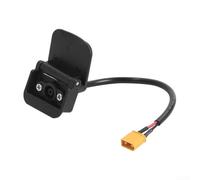 Allthingstore Para kukirin para scooter eléctrico G2 Max Carga para accesorio de cabeza de puerto, reemplazo compatible, negro 12 x 12 x 4 cm