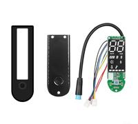 Allthingstore Para Ninebot para Max G30 E-Scooter piezas de reparación | Kit completo para salpicadero con cubierta de panel, para montaje de material ABS resistente a los impactos (E)