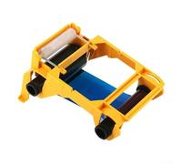 Allthingstore Para YMCKO Color Ribbon 800017-240 Para Zebra P110i Impresora Soporta 200 Tarjetas Impresiones Por Rollo Reciclable ABS Material Construcción