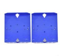 Allthingstore Plantilla de instalación de bisagra de gabinete de doble cara, 2 piezas, herramienta ligera de ABS para un marcado preciso de la taza de bisagra y posicionamiento de agujeros de tornillo