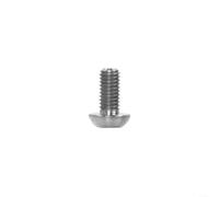 Allthingstore Tornillos de montaje de freno de disco de aleación TC4 para scooter de bicicleta de montaña, pernos Torx T25 M5 x 10 mm, paquete de 12, construcción de acero inoxidable (plata)