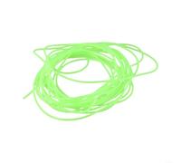 Allthingstore Tubo de pesca brillante activado por luz con diámetro exterior de 2 mm y 3 mm para aparejos de señuelos y mejorar las tasas de éxito de pesca nocturna (3 mm y 10 metros)
