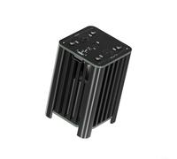 Allthingstore Ventilador de enfriamiento ULTRAVIOLETA de la lámpara de curado, ventilador de escape de metal accionado tipo C con motor de 20000RPM para