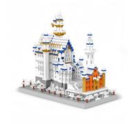 alltogetho Alemania Swan Stone Castle Micro Building Blocks Toys Set: Craft Your Own Royal Legacy