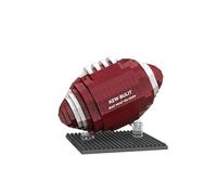 alltogetho American Football 3D Block Kit - Micro Mini Ladrillos Deportivos Memorabilia Trofeo, Sala de Juegos, Cueva Hombre Decoración de Escritorio Genial Regalo de Cumpleaños para Hombres