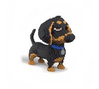alltogetho Celebra tu Amor por los Perros con un Conjunto de Bloques de construcción Micro Mini de 9 Pulgadas de Largo en Forma de Perro Dachshund, un Juguete Educativo y recreativo (Dachshund Dog)