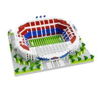 alltogetho Juego de bloques de construcción de arquitectura del estadio de fútbol de Barcelona, juguete atractivo para adultos entusiastas del fútbol