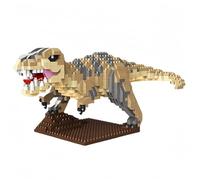alltogetho T-Rex Micro - Juego de mini bloques de construcción, modelo de dinosaurio jurásico al acecho, juguete educativo STEM para niños a partir de 8 años, pasatiempo para aliviar el estrés de