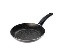 Alluflon Tradizione Italia Sartén con Superficie de Piedra, Revestimiento Antiadherente y Antirayaduras, Apta para el Lavavajillas, Diámetro 24 cm