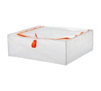 AlluraPet Bolsa de Almacenamiento Debajo de Cama 49x55x19cm (19.3x21.7x7.5in) - Organizador Plegable con Cremallera para Ropa, Edredones