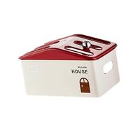 AlluraPet Caja de Almacenamiento para Router, Cubierta Ventilada, Organizador de Cables Multifuncional, Estante para el Hogar y Oficina- Una Sola Capa