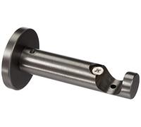 Allure Metal | Ø20 | 1 Soporte Pared Varilla 8 cm | Estaño Envejecido