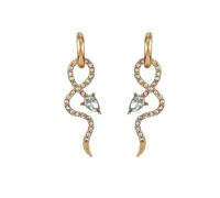 Alluring Snake Stud Earrings for Women Dazzling Zirconia Elegant Statement Earrings for Party & Daily Wear Fashion Jewelry Gift