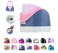 ALLVANA Tapa de repuesto prémium para botellas Owala FreeSip de 16 a 40 onzas, ajuste exacto, a prueba de fugas, acceso con un solo toque, doble flujo, apta para lavavajillas (se adapta a modelos de