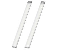 ALLWSLucky 2PCS 168 Leds Barra de Luz Interior LED Coche, 12V-85V 8W Luce LED Coche Interior 12V con Interruptor, 2000LM 6000K 12V Interior Lampara para RV, Camión, Caravana, Vehículo, Barco, Camper