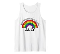 Ally listo para tirar según sea necesario - Orgullo arcoíris LGBTQ Camiseta sin Mangas