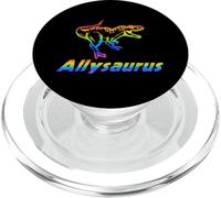 Allysaurus Pride LGBT Ally Dinosaur Lover PopSockets PopGrip para MagSafe