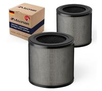 Allyson® 2 filtros de repuesto HEPA FY0910 para purificadores de aire | Compatible con Philips AC0950, AC0951, AC0830 y AC0850 (serie 900 y 800), sin ozono, hermético, seguro para bebés y personas