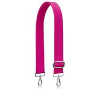 Allzedream Correa de bolso ajustable de repuesto para bandoleras, correas anchas para bolso (hardware rosa oscuro-plateado)
