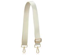 Allzedream Correa de Repuesto para Bolso Bandolera, Correa Ancha Ajustable, Blanco, Medium, Color Liso