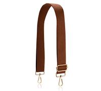 Allzedream - Correa de repuesto suave y ajustable para bolso cruzado, Marrón, M, Elegante