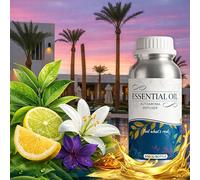 Alma Aceite Esencial Kempinski N°2 - Recarga para difusor - té verde y ámbar · 500 ml - Ambiente aromático perfumado - té verde, lirio, cítricos y bouquet floral sutil - Recarga líquida 500 ml