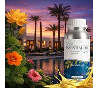 Alma Aceite Esencial Nasturtium & Clover - Recarga para difusor - capuchina y ámbar gris · 500 ml - Ambiente aromático perfumado - capuchina, trébol y acordes verdes - Recarga líquida 500 ml