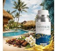 ALMA® Aceite Esencial Perfumado Hilton - Aroma Refrescante de Hierbas Verdes y Jazmín Marino - Recarga de Aromaterapia 500 mL con Notas de Océano y Almizcle