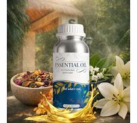 Alma Aceite Esencial Shangri-La - Recarga para difusor - popurrí y sangre de dragón · 500 ml - Ambiente aromático perfumado - popurrí, naturaleza salvaje, laurel y jazmín - Recarga líquida 500 ml