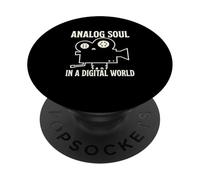 Alma analógica en un Mundo Digital PopSockets PopGrip Adhesivo