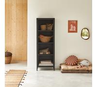 Alma - Armario enrejado infantil de metal H 175 x B 60 x T 35 cm