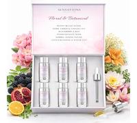 ALMA® Cofre de Aceites Esenciales - Sensations Collection “Fresh & Modern” - 6 frascos de 10 ml - Aceites esenciales frescos y modernos (Florales y Botánicos)
