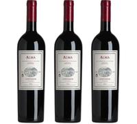 Alma de Contador Vino Tinto con crianza - Elegancia, cuerpo y equilibrio en una cuidada combinación de Tempranillo y Garnacha, ideal para maridar con carnes | 3 botellas